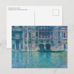 Carte Postale Claude Monet - Palazzo da Mula