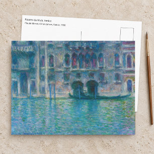 Carte Postale Claude Monet - Palazzo da Mula