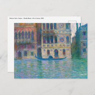 Carte Postale Claude Monet - Palazzo Dario