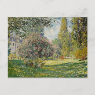Carte Postale Claude Monet   Paysage : Le Parc Monceau