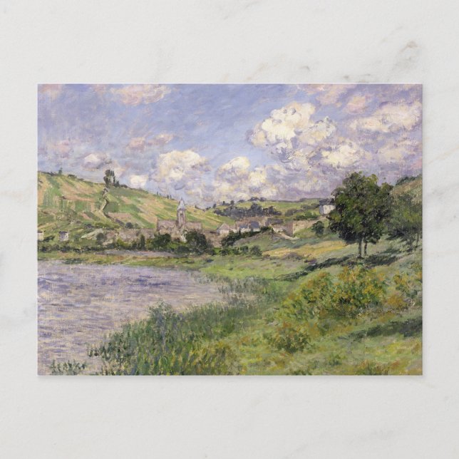 Carte Postale Claude Monet | Paysage, Vetheuil, 1879 (Devant)