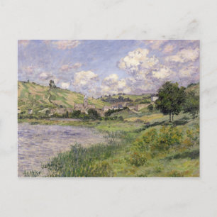 Carte Postale Claude Monet   Paysage, Vetheuil, 1879