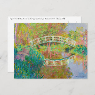 Carte Postale Claude Monet - Pont Japonais, Giverny