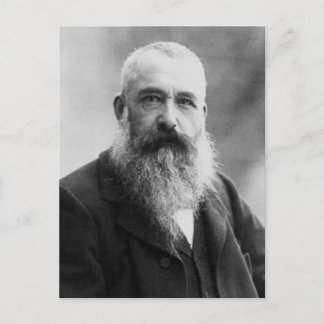 Carte Postale Claude Monet Portrait Photo
