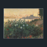 Carte Postale Claude Monet - Rivière Fleurie, Argenteuil<br><div class="desc">Claude Monet - Riverbank Fleurie,  Argenteuil.  Vous pouvez personnaliser davantage la conception si vous le souhaitez,  par exemple en ajoutant votre nom ou un autre texte,  ou en ajustant l'image - il vous suffit de cliquer sur "Personnaliser" pour voir toutes les options.</div>