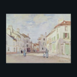 Carte Postale Claude Monet | Rue de la Chaussee à Argenteuil<br><div class="desc">Rue de la Chaussee à Argenteuil | par Claude Monet | Lieu de l'art : Collection privée | Artiste français | Numéro de collection d'images : XIR379721</div>
