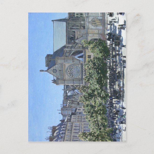 Carte Postale Claude Monet : Saint-Germain-l'Auxerrois Paris, 18 (Devant)