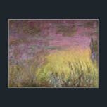 Carte Postale Claude Monet | Sunset Nénuphar, 1915-26<br><div class="desc">Nénuphars au coucher du soleil,  1915-26 | par Claude Monet | Lieu de l'art : Musée de l'Orangerie,  Paris,  France | Artiste français | Numéro de collection d'images : XIR155584</div>