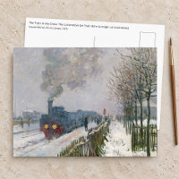 Claude Monet - Train dans la neige / La locomotive