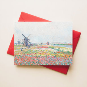 Carte Postale Claude Monet Tulip Fields La Haye impressionniste