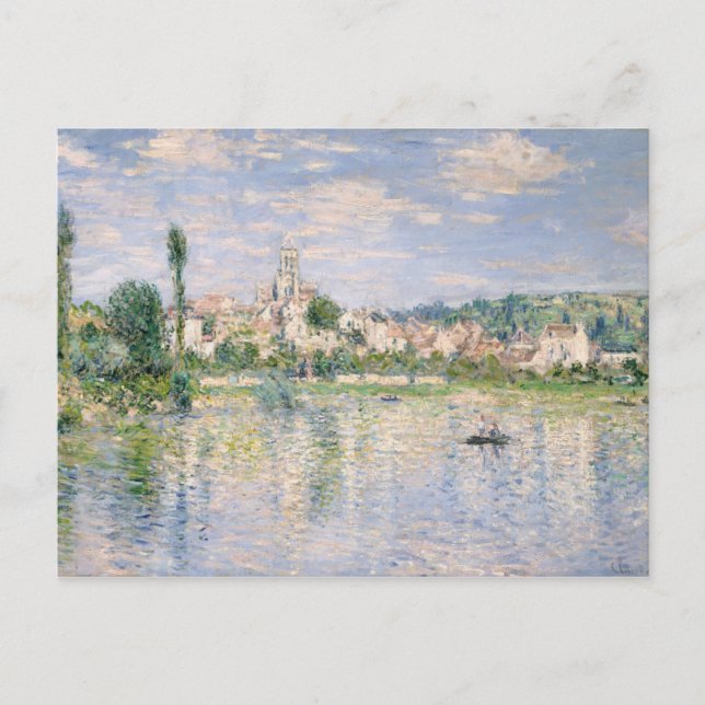 Carte Postale Claude Monet | V � la marche en été (Devant)