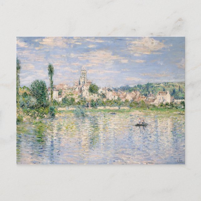 Carte Postale Claude Monet - Vetheuil en été (Devant)