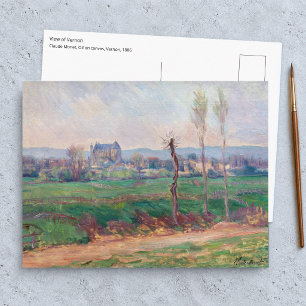 Carte Postale Claude Monet - Vue de Vernon