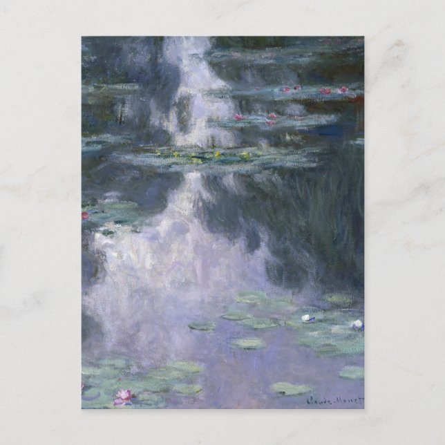Carte Postale Claude Monet Water Lilies 1907 Nymphéas GalleryHD (Devant)
