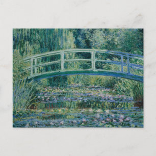 Carte Postale Claude Monet - Water Lilies and Japanese Bridge