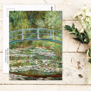 Carte postale Claude Monet Water Lily Pond