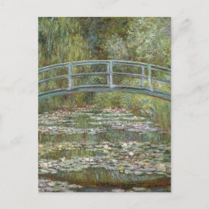 Carte Postale Claude Monet Water Lily Pond (pont japonais)
