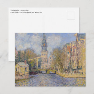 Carte Postale Claude Monet - Windmills près de Zaandam