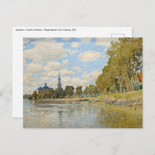Carte Postale Claude Monet - Zaandam