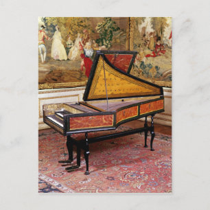 Carte Postale Clavecin, 1634