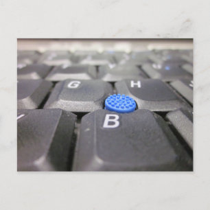 Carte postale clavier