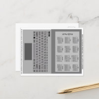 Clavier Ordinateur Portable Argent 2025 Calendrier