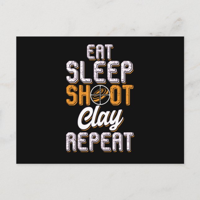 Carte Postale Clay Pigeon (Devant)