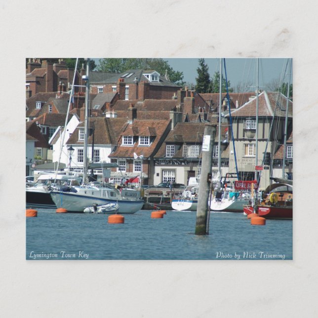 Carte Postale Clé de ville de Lymington (Devant)