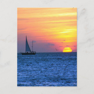 Carte Postale Clé West Sunset