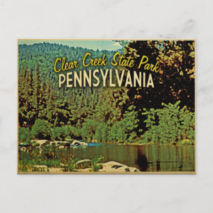 Carte Postale Clear Creek Pennsylvanie