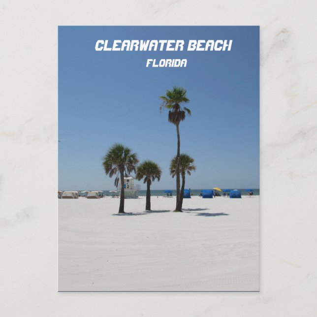 Carte postale Clearwater Beach Florida (Devant)