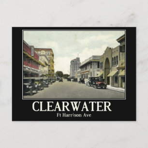 Carte Postale Clearwater FL, Floride, Vintage
