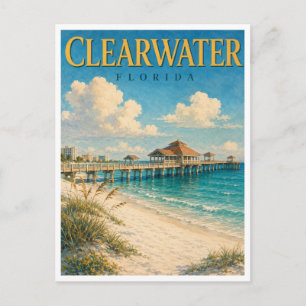 Carte Postale Clearwater Floride Pier 60 GeoSaga