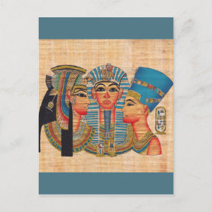 Carte Postale CLEOPATRA Egyptian Queen Style Vintage