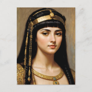 Carte Postale Cleopatra Portrait Reine égyptienne