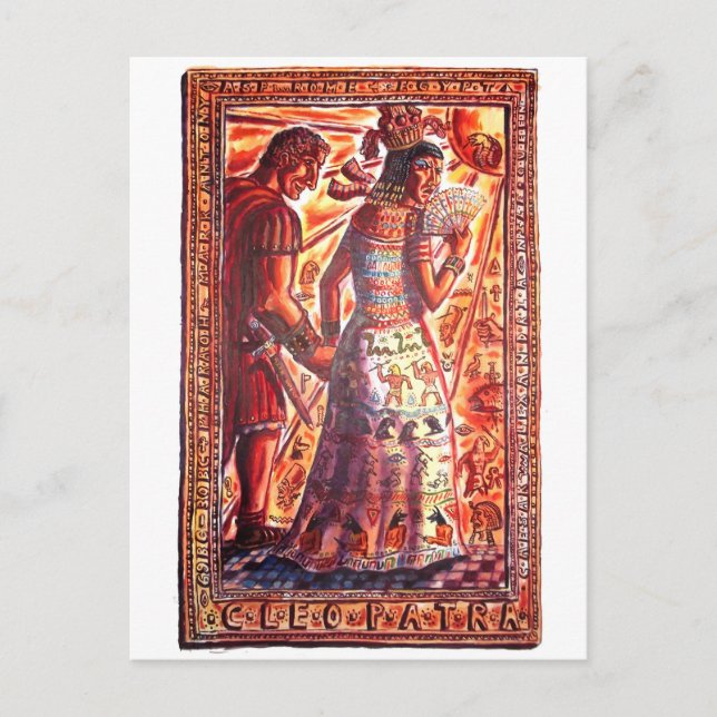 Carte Postale Cléopâtre (Devant)