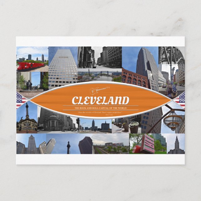 Carte postale Cleveland (Devant)