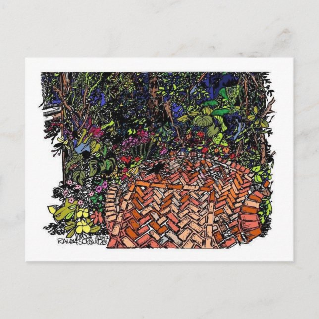 Carte postale Cleveland Botanical Garden Color (Devant)