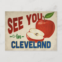 Cleveland Ohio Apple - Vintage voyage