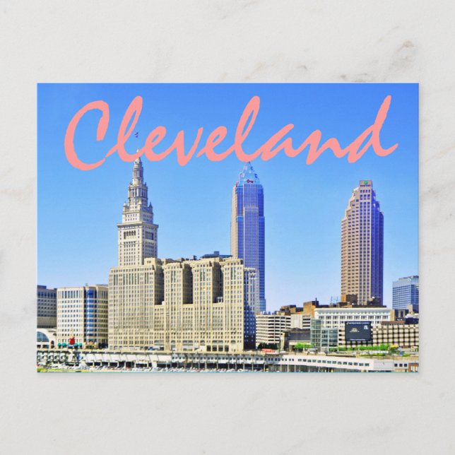 Carte Postale Cleveland, Ohio, États-Unis (Devant)