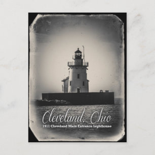 Carte Postale Cleveland, Ohio - Phare de l'entrée principale 191