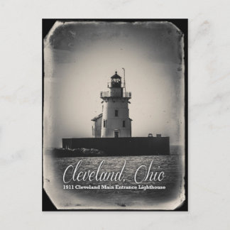 Carte Postale Cleveland, Ohio - Phare de l'entrée principale 191