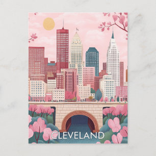 Carte Postale Cleveland Ohio Travel