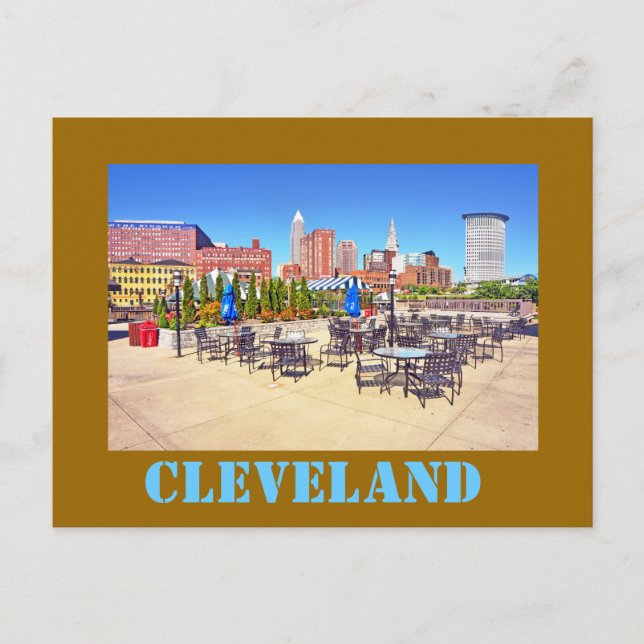 Carte Postale Cleveland, Ohio, U.S.A. (Devant)