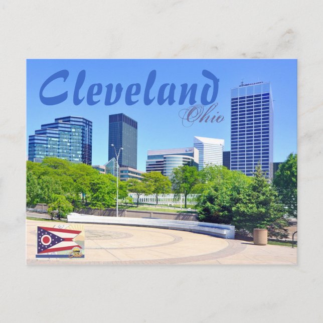 Carte Postale Cleveland, Ohio, U.S.A. (Devant)