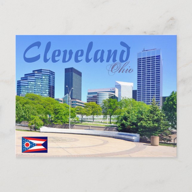 Carte Postale Cleveland, Ohio, U.S.A. (Devant)