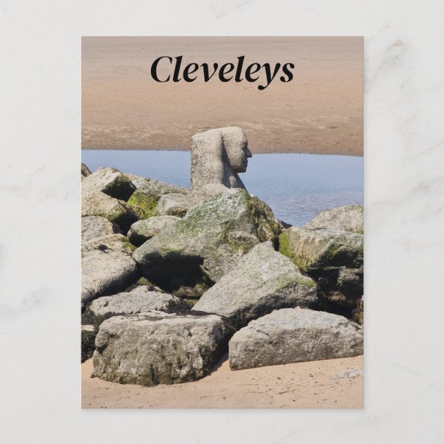 Carte postale Cleveleys (Devant)