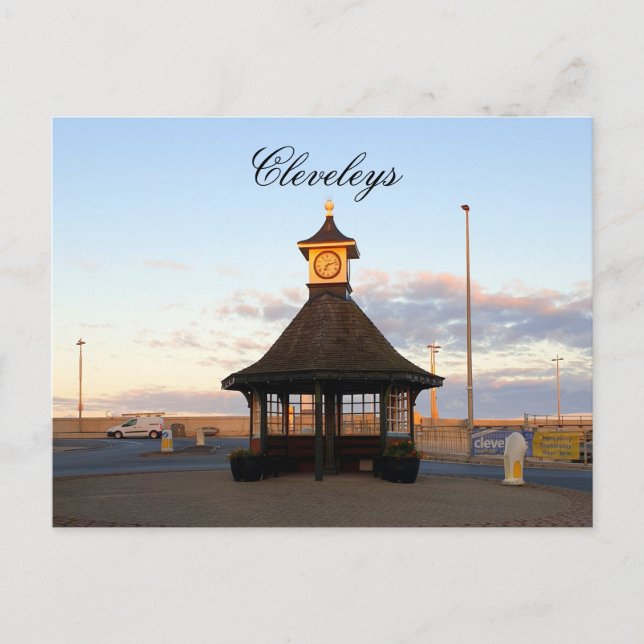 Carte postale Cleveleys (Devant)