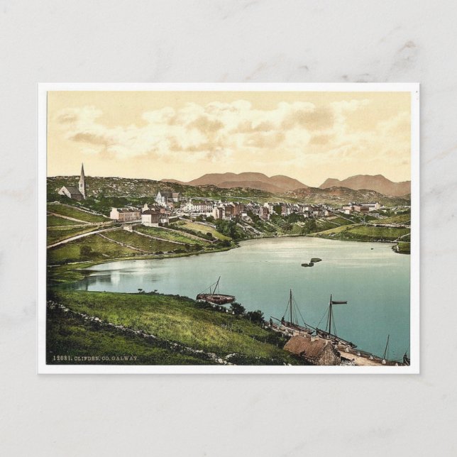 Carte Postale Clifden. Co. Galway, Irlande classique Photochrom (Devant)