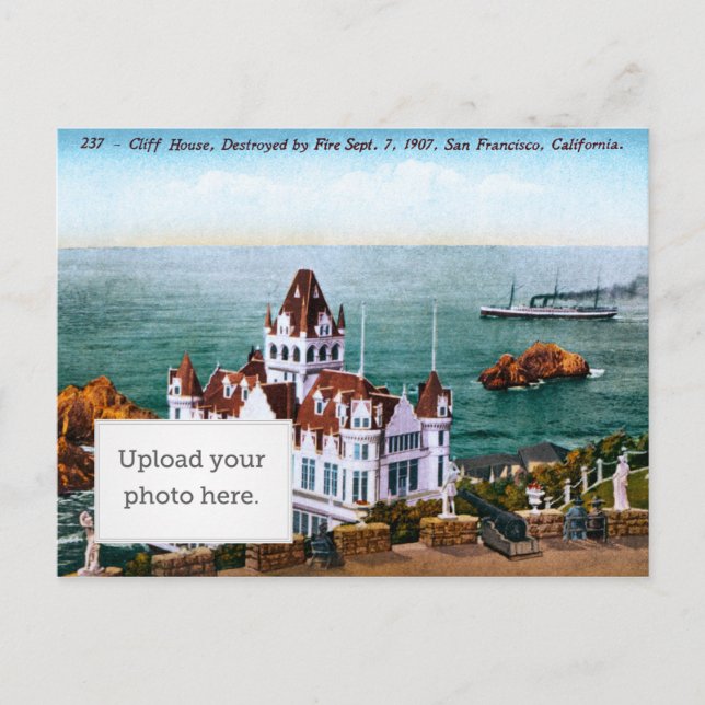 Carte Postale Cliff House (Devant)